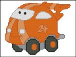 Chubby Race Cars 008 Orange Spicevet (image for) Chubby Race Cars 008 Orange Spicevet